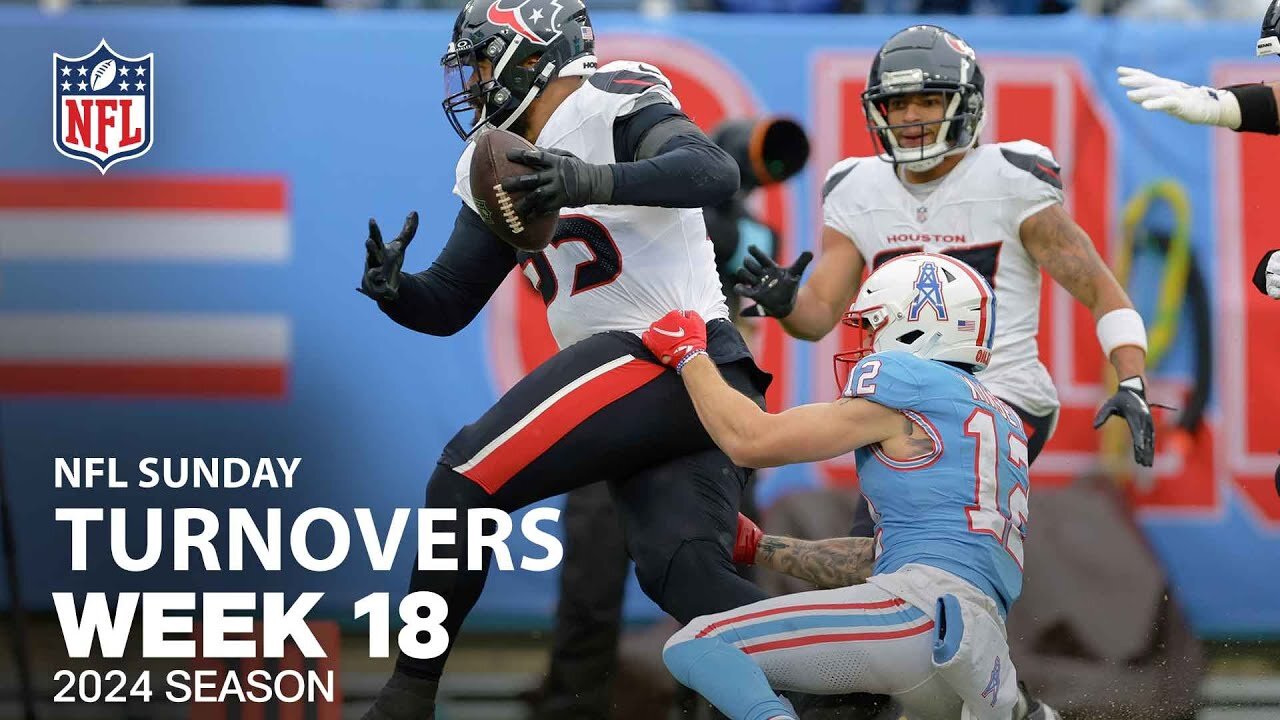 Every Turnover From Sunday | NFL 2024 Season Week 18