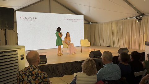 Akiane Kramarik & Ira Thorne compare notes, Beloved Gallery, 10/25/25