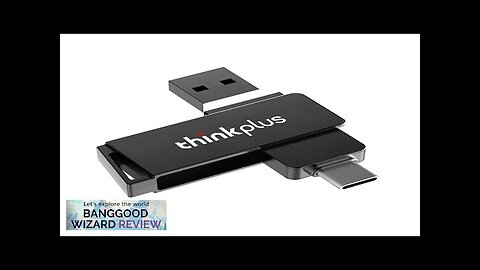 Lenovo Thinkplus MU251 USB3.0 Type-C Flash Drive 64GB 128GB 256GB Dual Interface Review