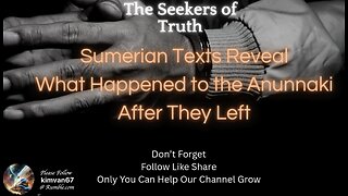 Sumerian Texts Reveal What Happened to the Anunnaki After They Left