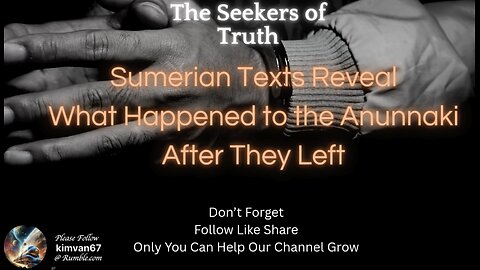 Sumerian Texts Reveal What Happened to the Anunnaki After They Left