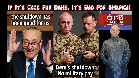 Biased Press & Media Avoids Talking Dem's Shutdown