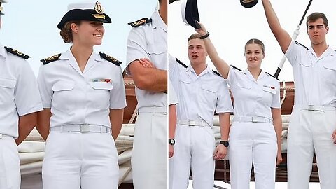 "Princess Leonor's Naval Adventure Continues"