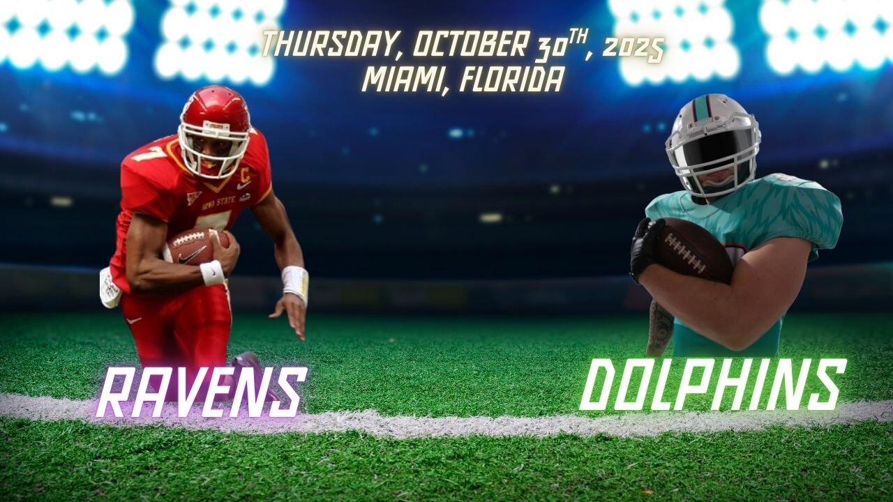 Baltimore Ravens @ Miami Dolphins, Week 9, Diggin' Deeper Into the NFL