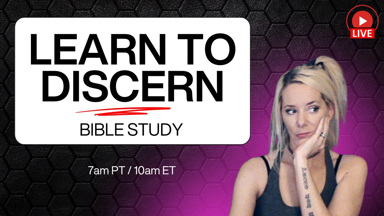 Lets talk about Discernment | Saturday Bible Study