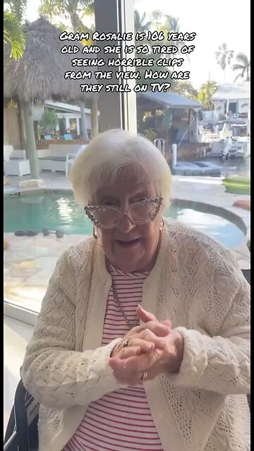 Gram Rosalie, Age 106 Asks President Trump For A Special E.O.
