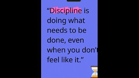 Discipline Beats Motivation Every Time