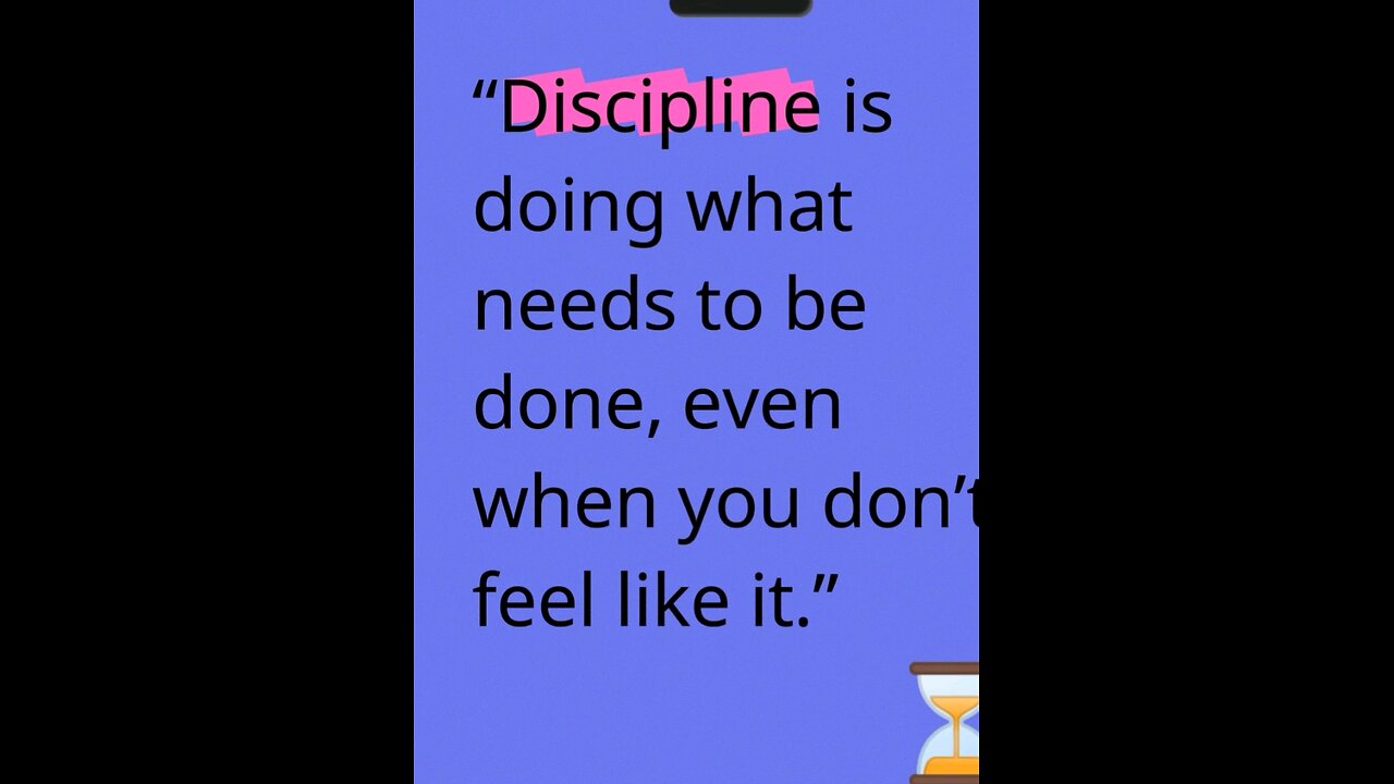 Discipline Beats Motivation Every Time