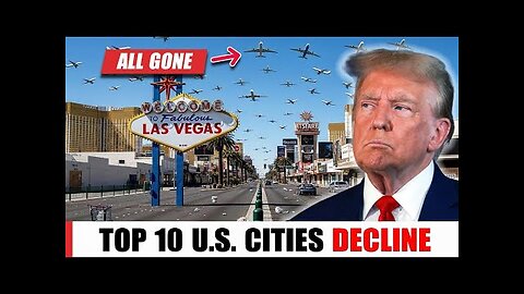Top 10 U.S. Cities and States Facing Historic Decline – Empty Tourism, Empty Streets