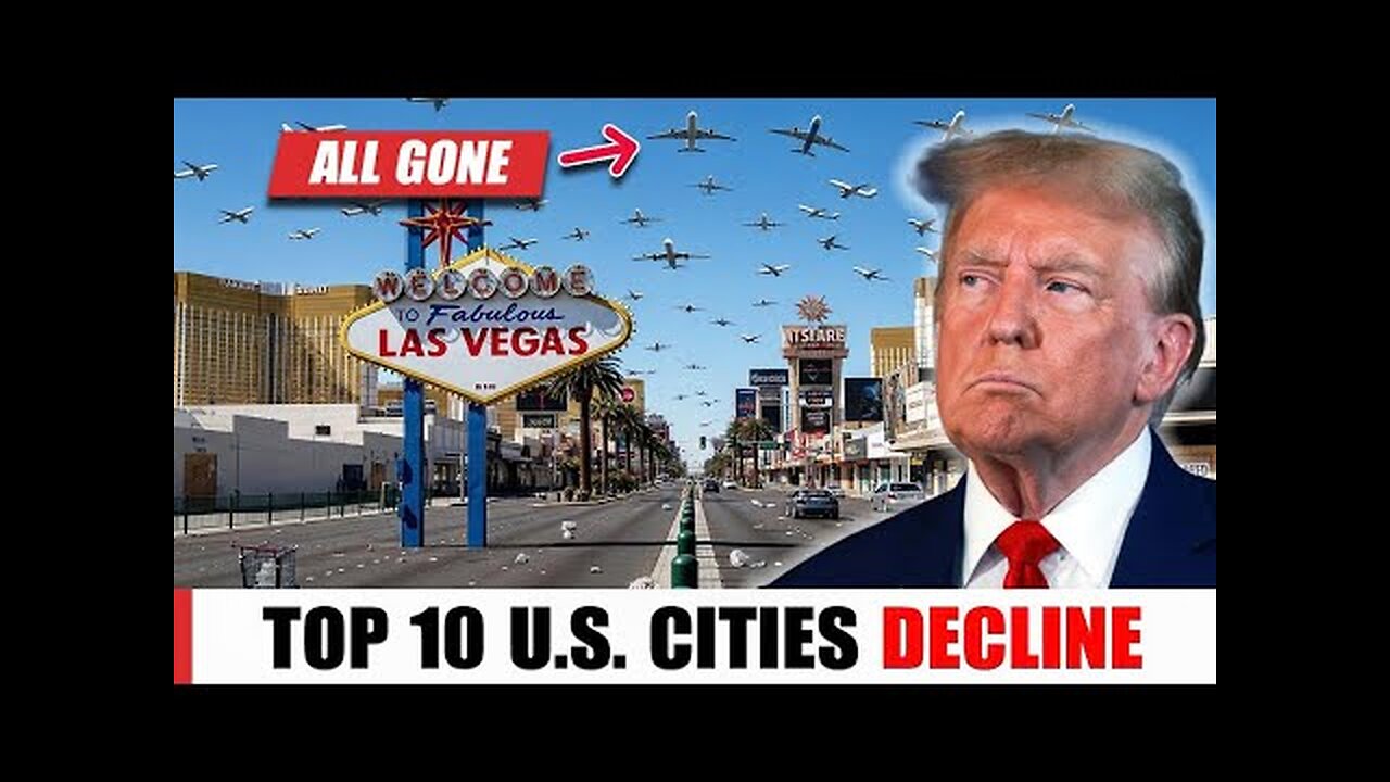 Top 10 U.S. Cities and States Facing Historic Decline – Empty Tourism, Empty Streets