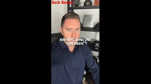 BREAKING! 🚨 XRP ETFs going live this week!