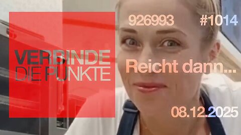 Verbinde die Punkte #1014 - Reicht dann (08.12.2025)