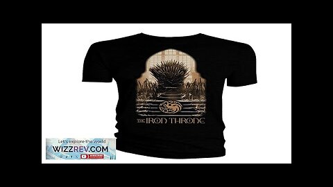 House Of The Dragon: T-Shirt: The Iron Throne Review