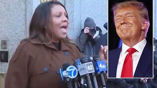 NY Attorney Gen. Ratchet Latitia James Rants & Raves Over Trump Shutting Off The Illegal Gravy Train