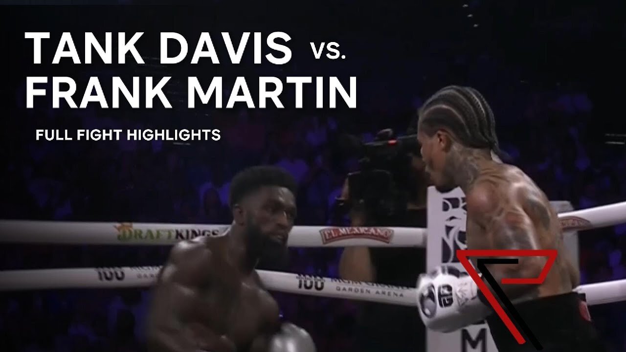Gervonta Tank Davis vs Frank Martin |š„Knockout | Full FIGHT HIGHLIGHTS | MAIN EVENT | #TankMartin