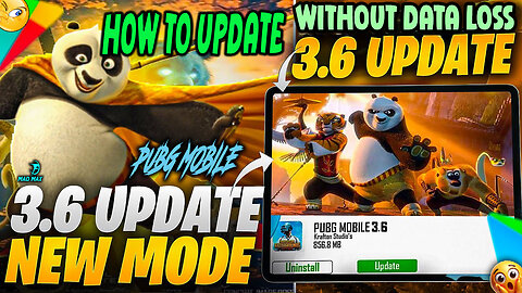 HOW TO UPDATE PUBGMOBILE 3.6 WITHOUT DATA LOSS IS FINALLY POSSIBLE