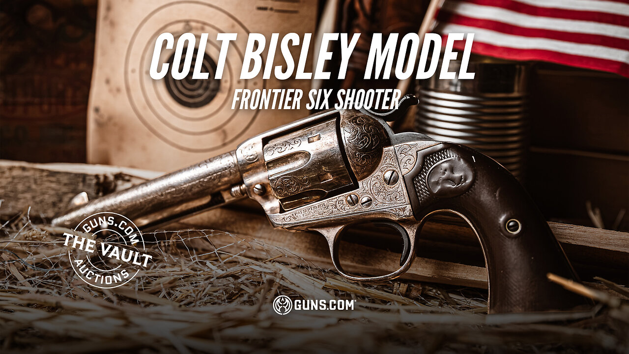 The Vault Auctions: Bisley Model Colt Frontier Six-Shooter Revolver