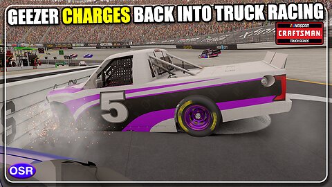 Geezer Roars Back into the NASCAR iRacing Trucks – You Won’t Believe the Chaos!
