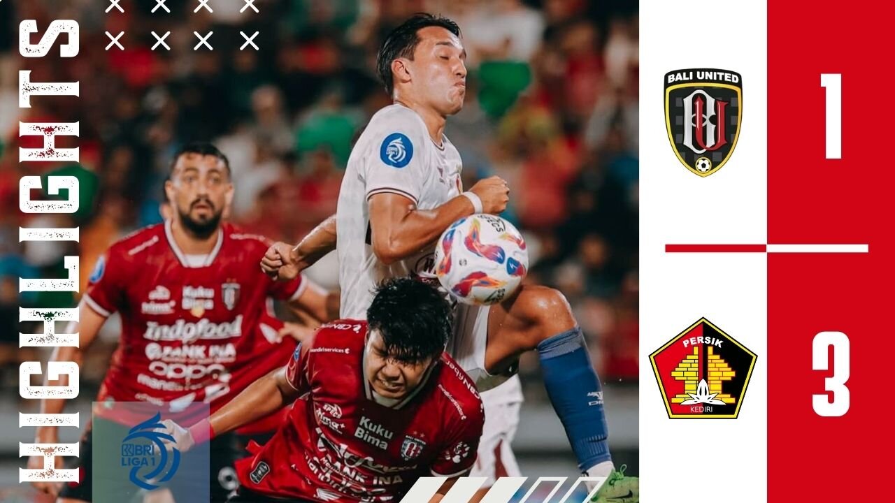 Highlights | BALI UNITED 1-3 PERSIK KEDIRI | BRI LIGA 1 24/25 | Indonesia