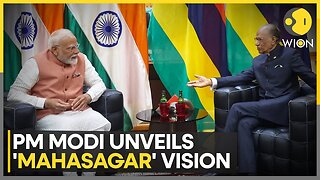 PM Modi in Mauritius: PM Modi Announces India's 'Mahasagar Vision' For Global South | WION News