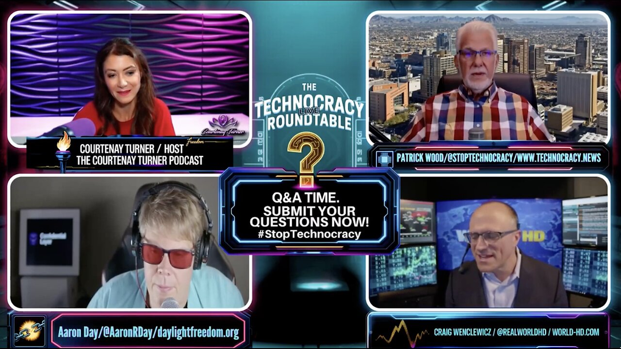 The Technocracy Roundtable LIVE Sovereign Siege Trumps Wealth Fund the Robotic Onslaught