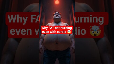 Why You’re Not Burning Fat Even With Cardio 🤯 | Weight Loss Tips #Shorts #Workout #Cardio