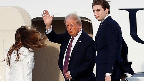 "Trump Family Heads to D.C. for 2025 Inauguration"