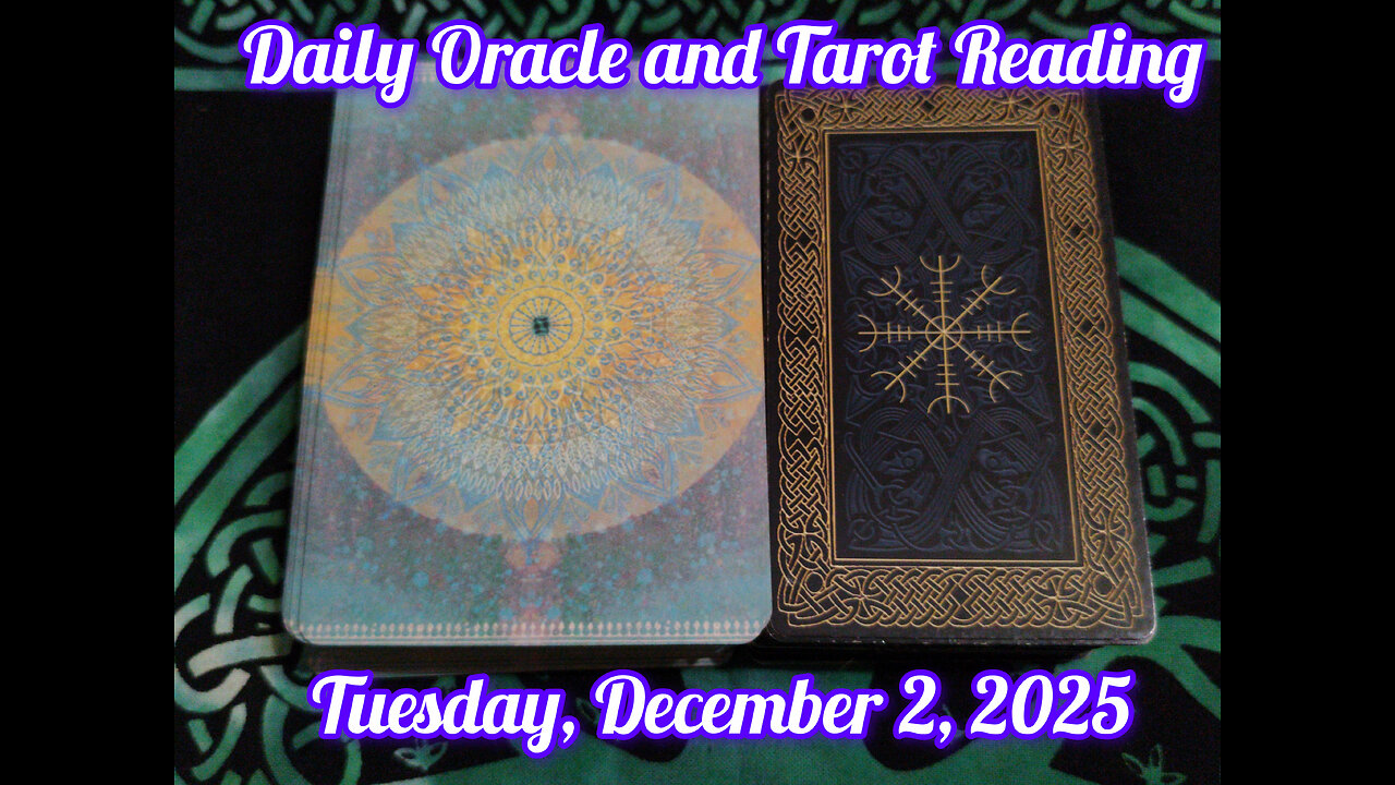 Daily Oracle and Tarot Reading: Tuesday, December 2, 2025