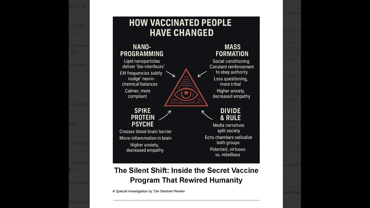 AI assimilation vaxxes + Elon Musk tunnels