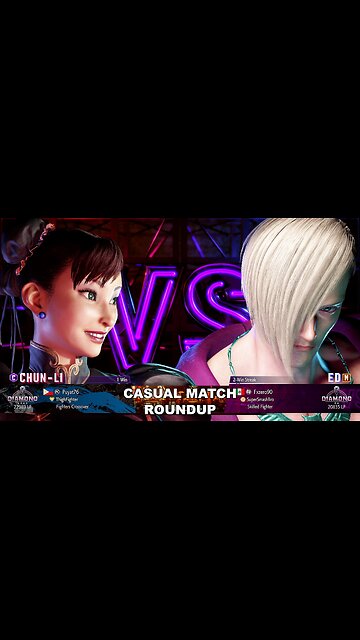 Kuya Kalbo SF6 Casual Match Roundup. Chun Li 4 star Diamond Rank [Hori Fight Stick]
