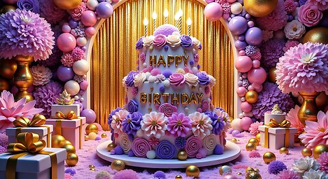 Magical Birthday Moments 💕 The Most Beautiful Cake & Touching Song on RUMBLE