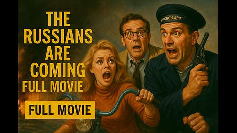 The Russians Are Coming (1966) | FULL MOVIE | Classic Cold War Comedy!