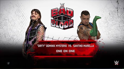 WWE 2k25 Dominik Mysterio vs Santino Marella