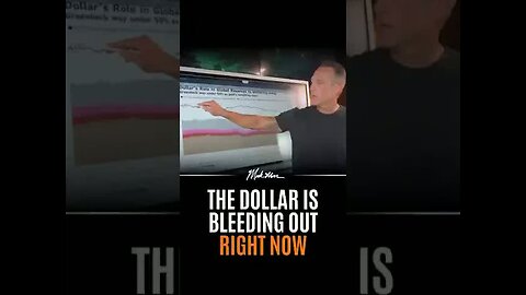 The Dollar is Bleeding Out RIGHT NOW