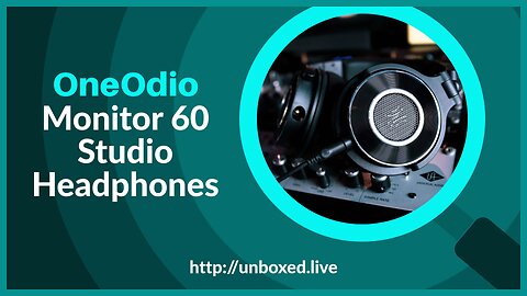 OneOdio Monitor 60 Headphones: A Detailed Unboxing Experience | PLUGHITZ Live Unboxed