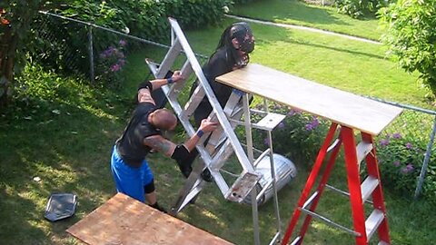 TLC+ Match - Triple S (c) VS Scythe {Interstate Championship} CHW Backyard Wrestling