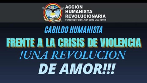 FRENTE A LA CRISIS DE VIOLENCIA: UNA REVOLUCIÓN DE AMOR