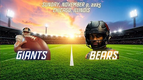 New York Giants @, Chicago Bears, Week 10, Diggin' Deeper Into the NFL