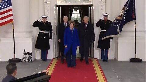 PRESIDENT TRUMP LEAVE WHITE HOUSE❤️🇺🇸🏛️TO SWEAR IN ON THE CAPITOL💙🇺🇸🏛️💫