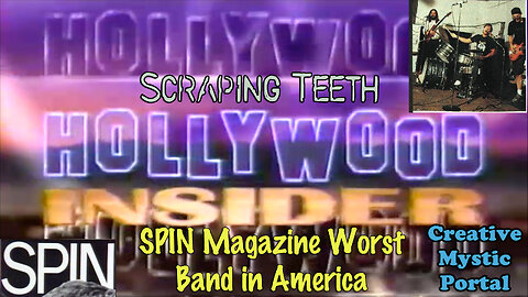 Hollywood Insider Scraping Teeth Spin Magazine 1993