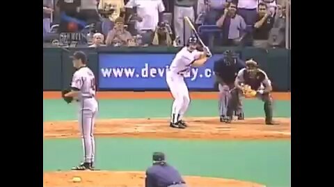8/7/1999: Wade Boggs hit a home run for his 3,000th career hit, becoming the first #MLB