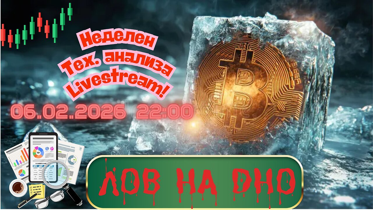 Гемиџија Live Stream Сесија - Лов на ДНО на Биткоин циклусот 06.02.2026