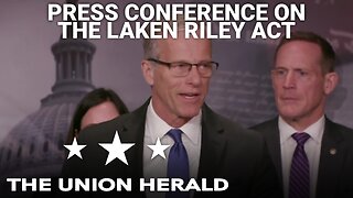 Senate Republicans Hold a Press Conference on the Laken Riley Act