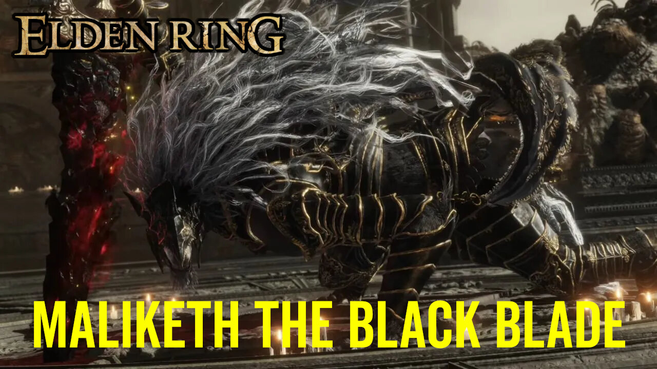Maliketh the Black Blade - Elden Ring Boss Fight