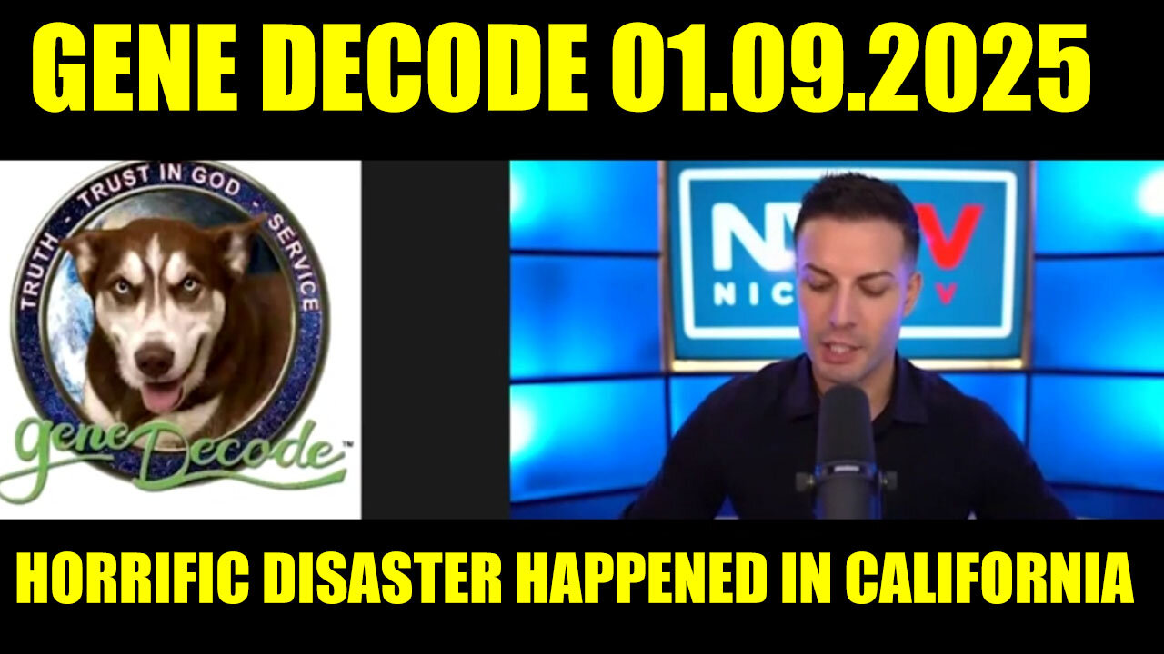 Gene Decode: NESARA/GESARA Begins! HORRIFIC DISASTER HAPPENED IN CALIFORNIA, JUAN O SAVIN