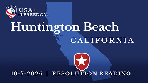 USA Resolution Huntington Beach CA 10-7-25