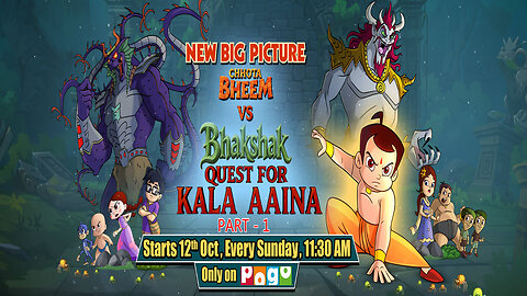 Chhota Bheem vs Bhakshak Quest for Kala Aaina Part 01 | King Shahapur Tv Kids
