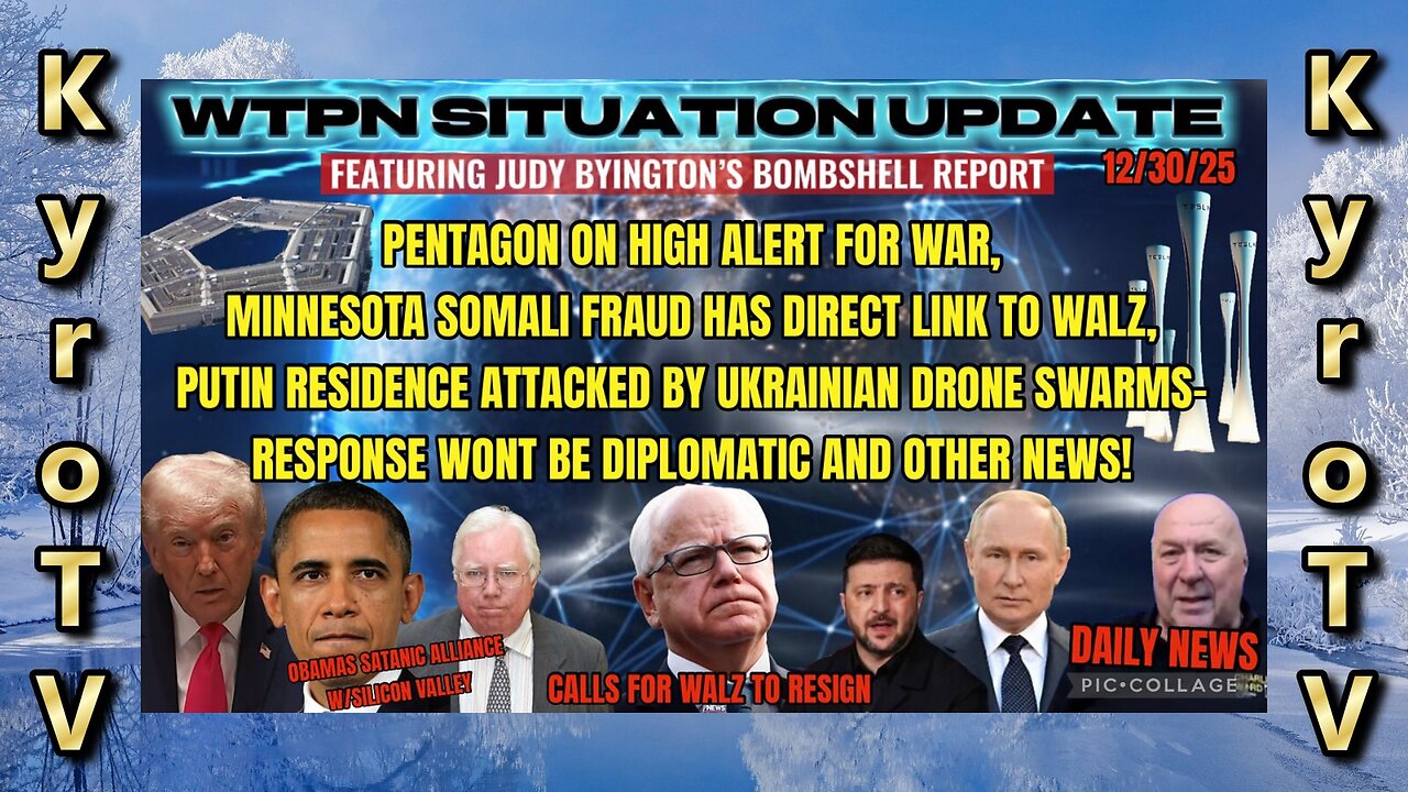 Situation Update - December 30, 2025 (edited version) (Swedish subtitles)