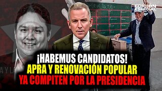 #EnVivo Enrique Valderrama gana en el APRA y Rafael López Aliaga arrasa en las primarias