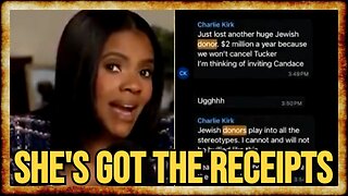 Candace SHOWS PROOF Charlie Kirk TURNED on Israel DAYS Before Death